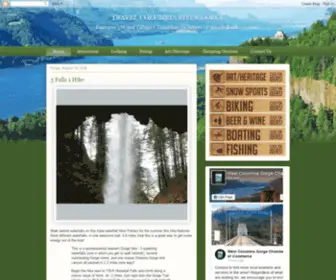 Travelcolumbiarivergorge.com(TRAVEL COLUMBIA RIVER GORGE) Screenshot