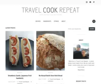 Travelcookrepeat.com(Travel Cook Repeat) Screenshot