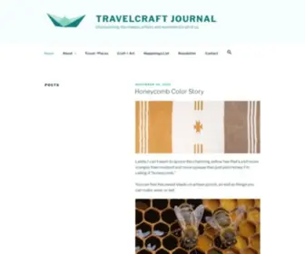 Travelcraftjournal.com(Championing the makers) Screenshot