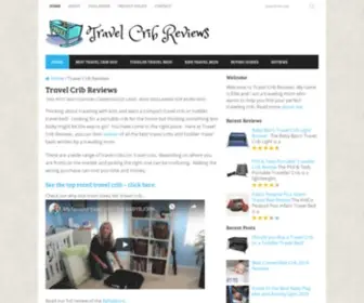 Travelcribreviews.com(Travel Crib Reviews) Screenshot