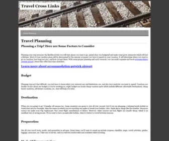 Travelcrosslinks.com(Travel Planning) Screenshot
