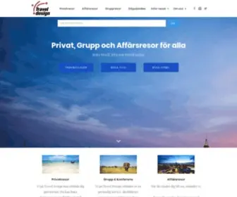 Traveldesign.se(Affärsresor) Screenshot