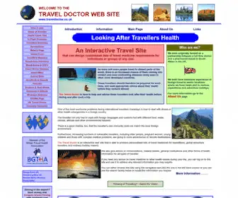 Traveldoctor.co.uk(The Travel Doctor) Screenshot