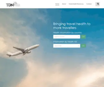 Traveldoctor.network(Bringing travel health information to more travellers) Screenshot