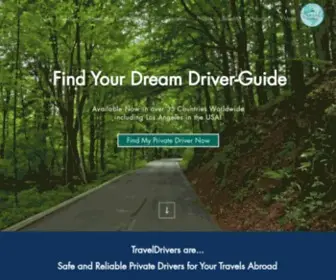 Traveldrivers.com(Travel drivers) Screenshot