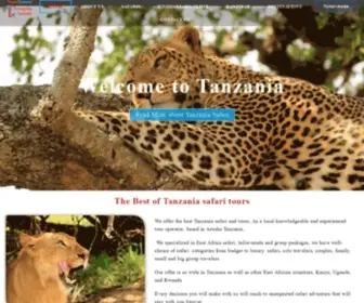 Traveledward.com(Traveledward Tanzania Safari) Screenshot