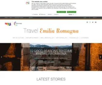 Travelemiliaromagna.com(Travelemiliaromagna) Screenshot