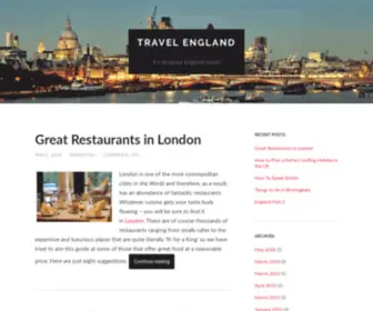 Travelenglandblog.com(Travel England) Screenshot