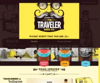 Travelerbeer.com(Traveler Beer Company) Screenshot