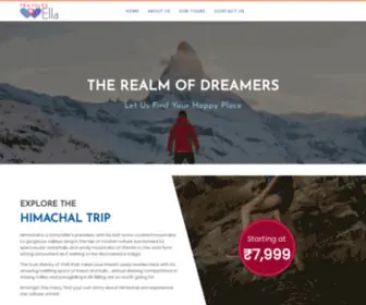 Travelerella.com(To travel is to live) Screenshot