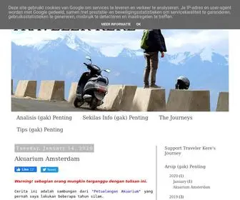 Travelerkere.com(TRAVELER KERE) Screenshot