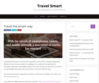 Travelersgosmart.com(Travel the smart way) Screenshot