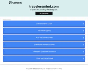 Travelersmind.com(Travelersmind) Screenshot