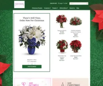 Travelersrestflorist.com(Greenville Florist) Screenshot