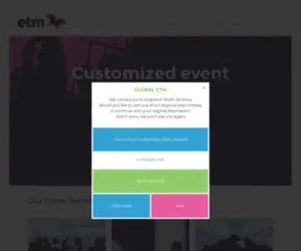 Traveletm.com(Event Travel Management) Screenshot