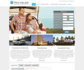 Travelextours.com(Travelex Tour and Travels) Screenshot