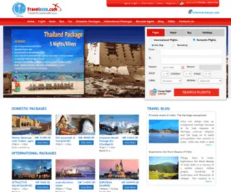 Travelezze.com(Tour Operators in India) Screenshot