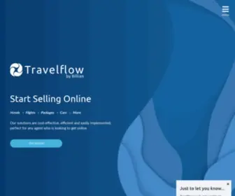 Travelflow.co.uk(Online Booking for Travel Businesses) Screenshot