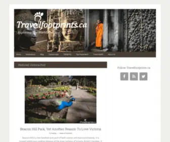 Travelfootprints.ca(Travelfootprints) Screenshot