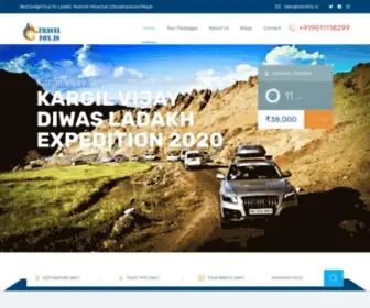 Travelfox.in(Best and Budget tours for Ladakh) Screenshot