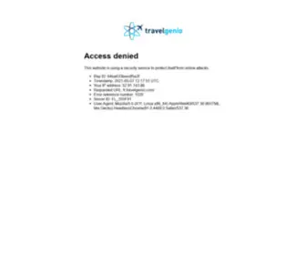 Travelgenio.fr(Agence de Voyages en ligne) Screenshot