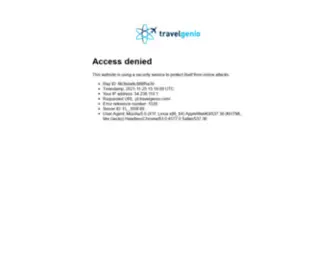 Travelgenio.pt(TravelgenioAgência de Viagens Online) Screenshot