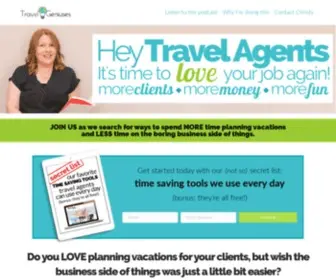 Travelgeniuses.com(Travel Geniuses) Screenshot