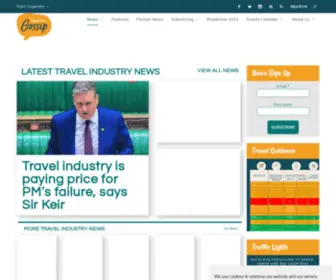 Travelgossip.co.uk(Travel Gossip) Screenshot