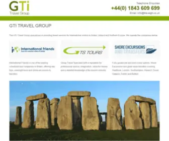 Travelgti.co.uk(UK’s leading inbound tour operators) Screenshot