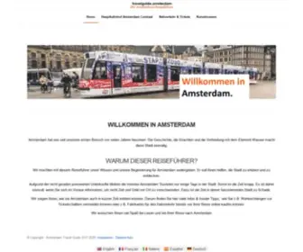 Travelguide.amsterdam(Informationen & Tipps für Besucher) Screenshot