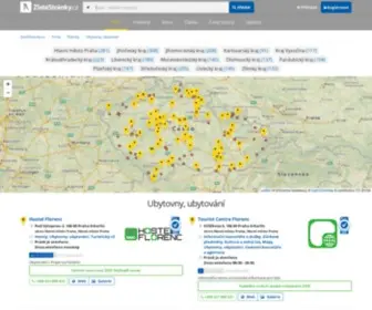 Travelguide.cz(Ubytovny, ubytování) Screenshot