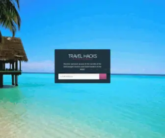 Travelhacks.com(Travelhacks) Screenshot