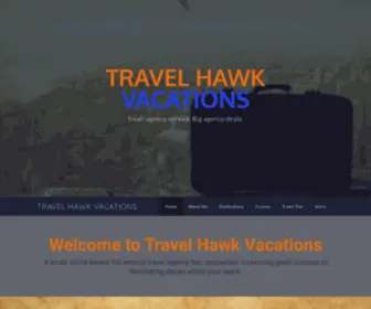 Travelhawkvacations.com(Travel Hawk Vacations) Screenshot