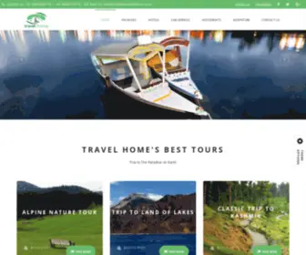 Travelhomekashmir.com(Travel Home Kashmir) Screenshot