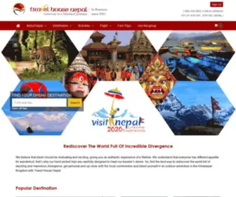 Travelhousenepal.com(Gateway to Mystical Journey) Screenshot