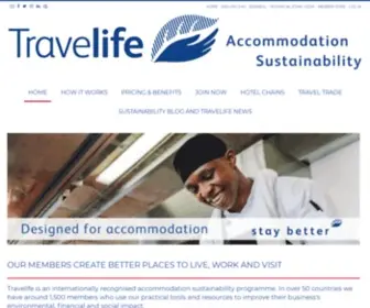 Travelifestaybetter.com(Travelife for Accommodation) Screenshot