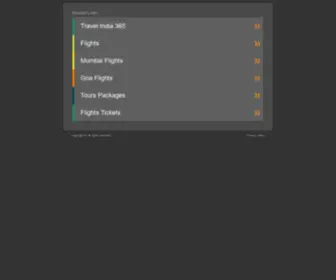 Travelindia365.com(湘潭幸记信息技术有限公司) Screenshot