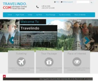 Travelindo.com(An Indonesia Travel Agent) Screenshot