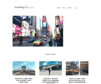 Traveling-Dancer.com(Traveling Dancer) Screenshot