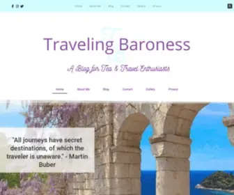 Travelingbaroness.com(Traveling Baroness) Screenshot