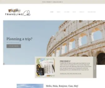 Travelingchic.com(Traveling Chic) Screenshot