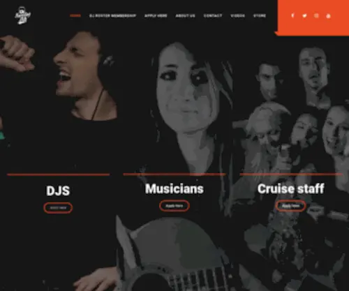 Travelingdjs.com(Traveling DJs) Screenshot