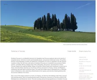 Travelingintuscany.com(Traveling in Tuscany) Screenshot