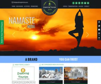 Travelingoindia.com(India Travel Agency) Screenshot