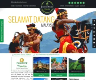 Travelingomalaysia.com(Malaysia Travel Agency) Screenshot