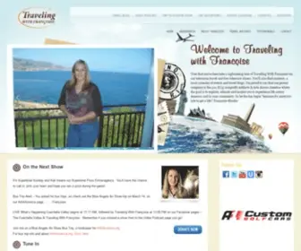 Travelingwithfrancoise.com(Traveling With Francoise) Screenshot