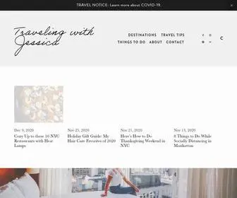 TravelingwithJessica.com(Traveling with Jessica) Screenshot