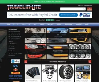 Travelinlite-Transporters.co.uk(Travelin-Lite LTD) Screenshot