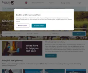 Travelinn.co.uk(Premier Inn hotels) Screenshot