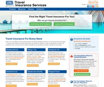 Travelinsure.com(Travel Insurance for Trip Cancellation) Screenshot